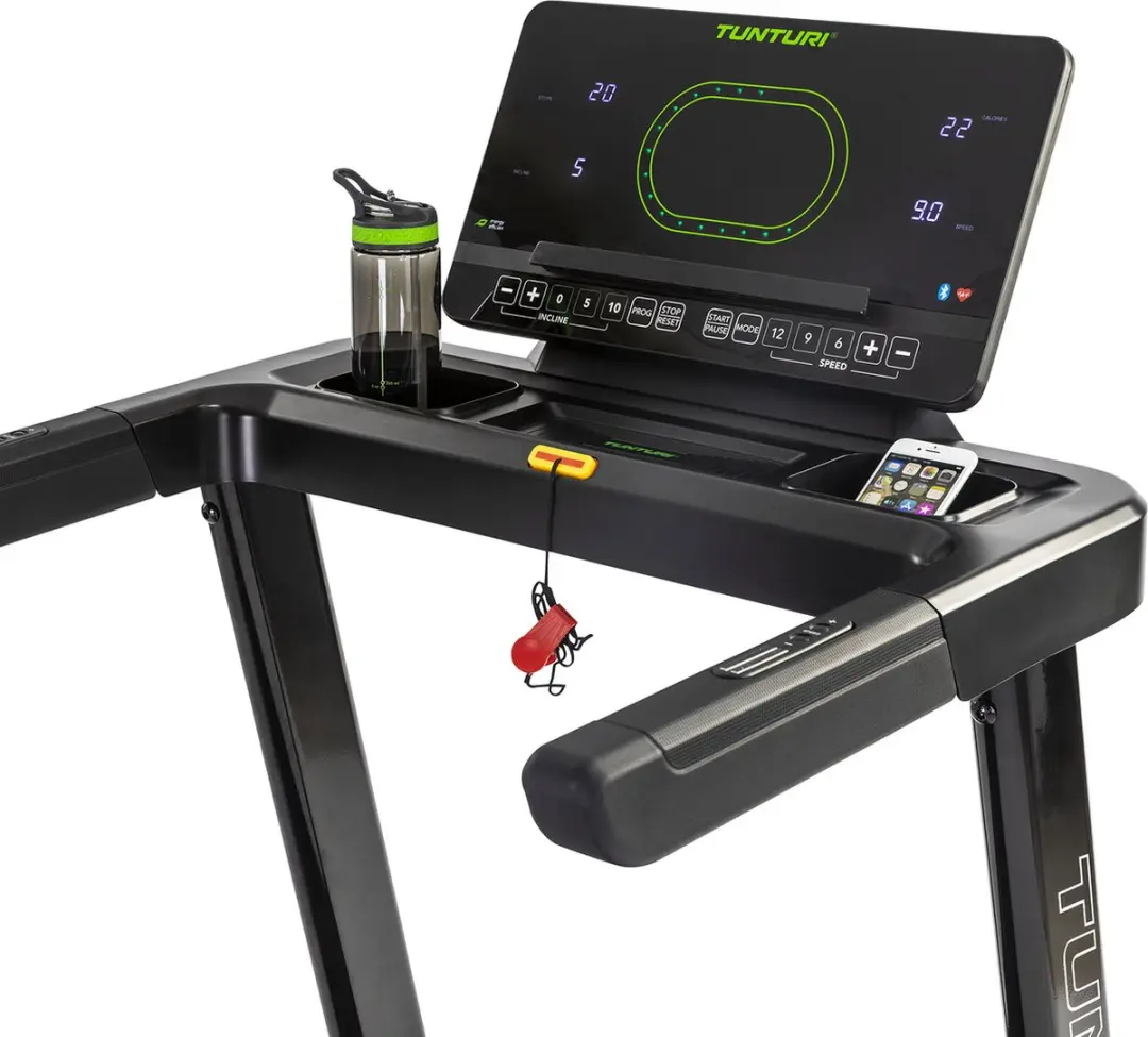 Tunturi Signature T20 Loopband - 16 km/u - 47 Programma's - Zwart/Groen
