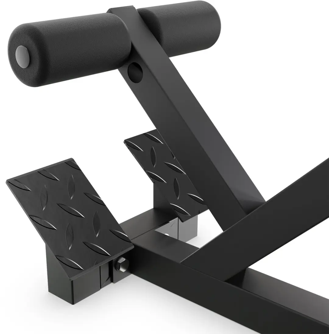 VirtuFit Hyperextension Pro Roman Chair - Rugtrainer - Zwart