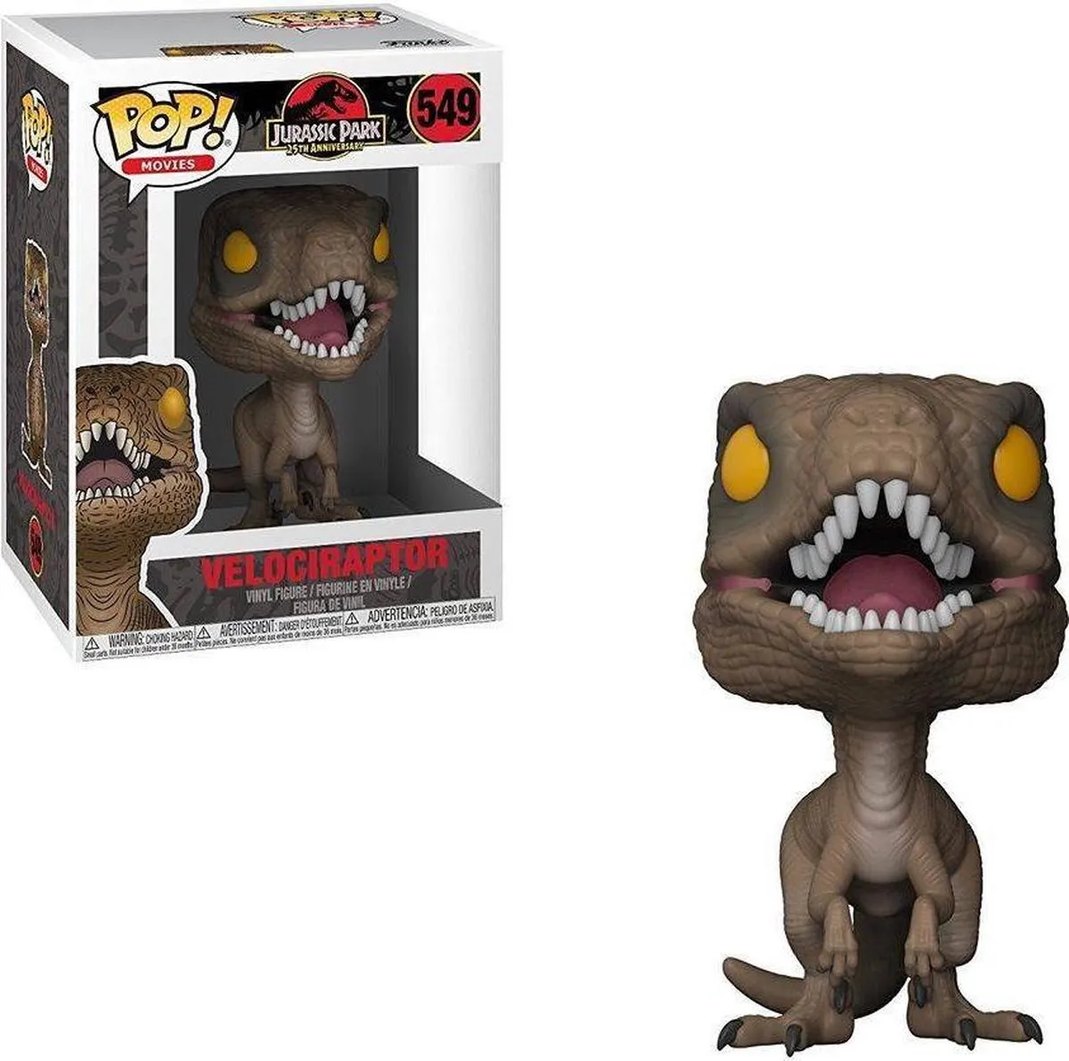 Funko Pop! Jurassic Park Velociraptor - 889698267359 - Verzamelfiguur - Multi