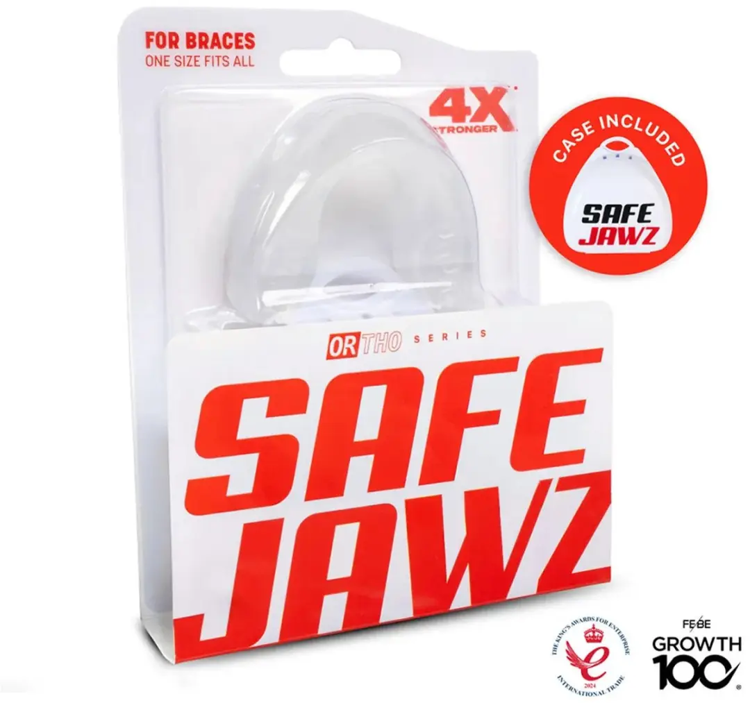 Safejawz Gebitsbeschermer Senior Transparant - One Size