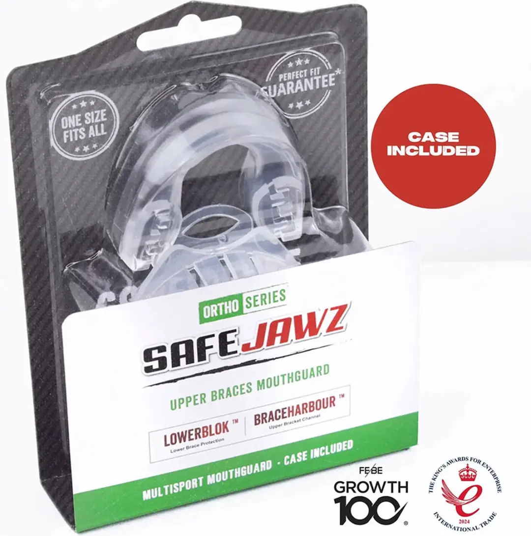Safejawz Gebitsbeschermer Senior Transparant - One Size - afbeelding 6 van 6