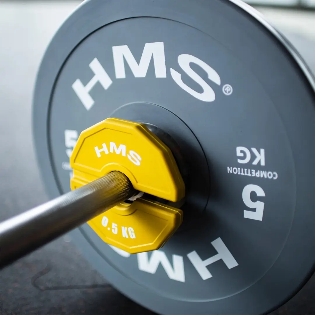 HMS TSN50 Gewichtplaat - 2x0,5 kg Geel