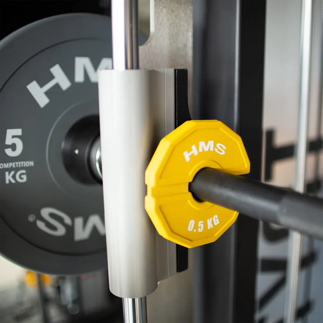 HMS TSN50 Gewichtplaat - 2x0,5 kg Geel