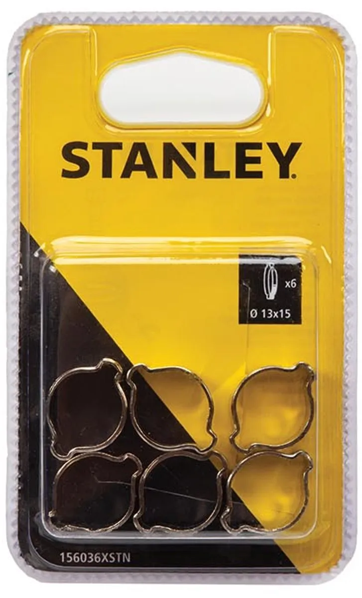 Stanley Verstelbare Slangklemmen Ø8-13mm