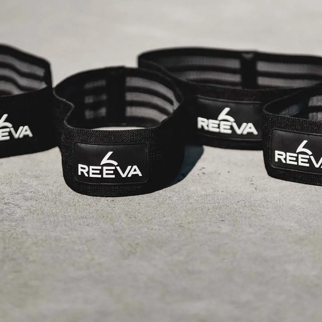 Reeva Resistance Bands Set - 4 Stuks - Zwart - afbeelding 6 van 6