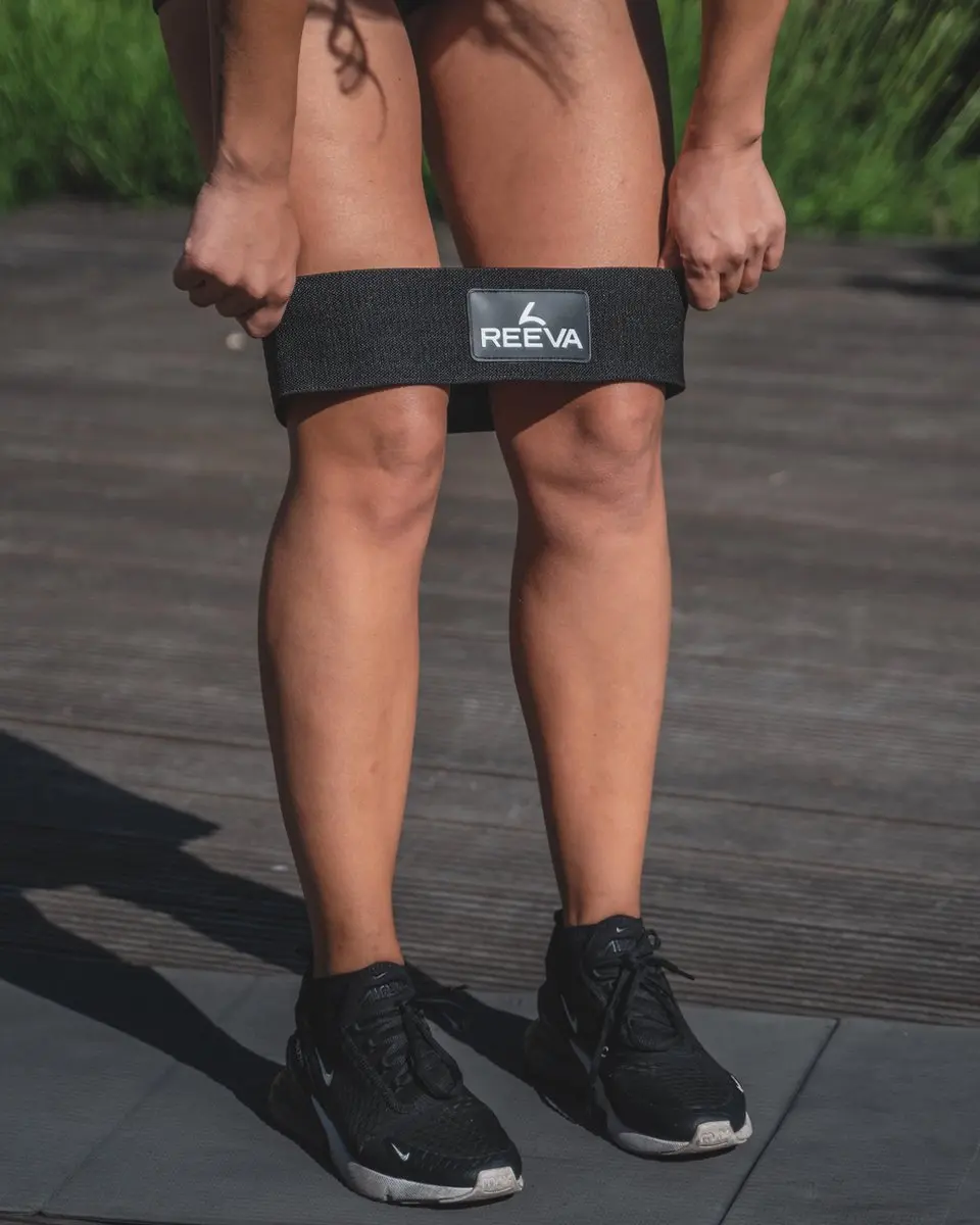 Reeva Resistance Bands Set - 4 Stuks - Zwart