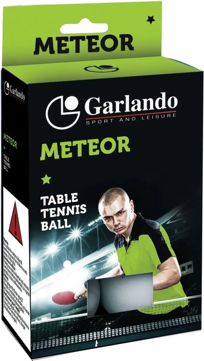 Garlando Meteor Tafeltennisballen 6 Stuks