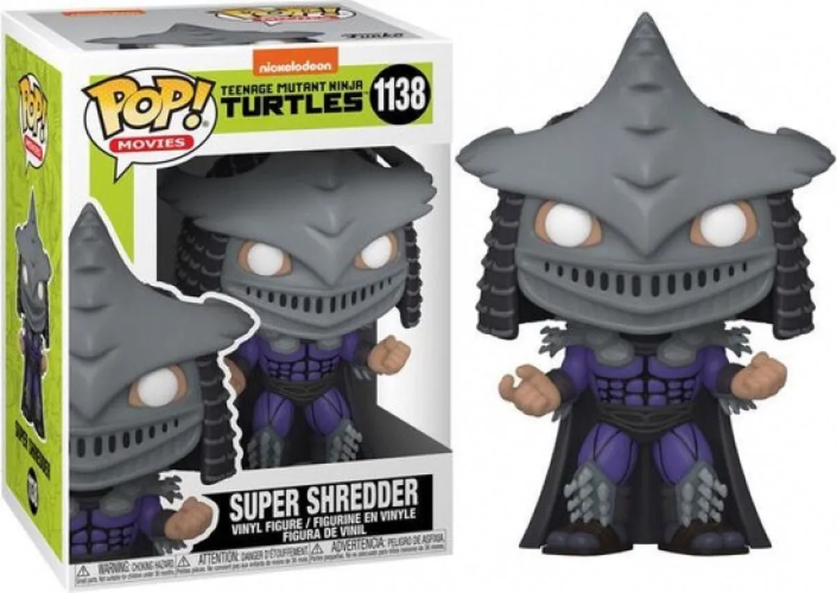 Funko Teenage Mutant Ninja Turtles POP! Movies Super Shredder 56518 - 9cm