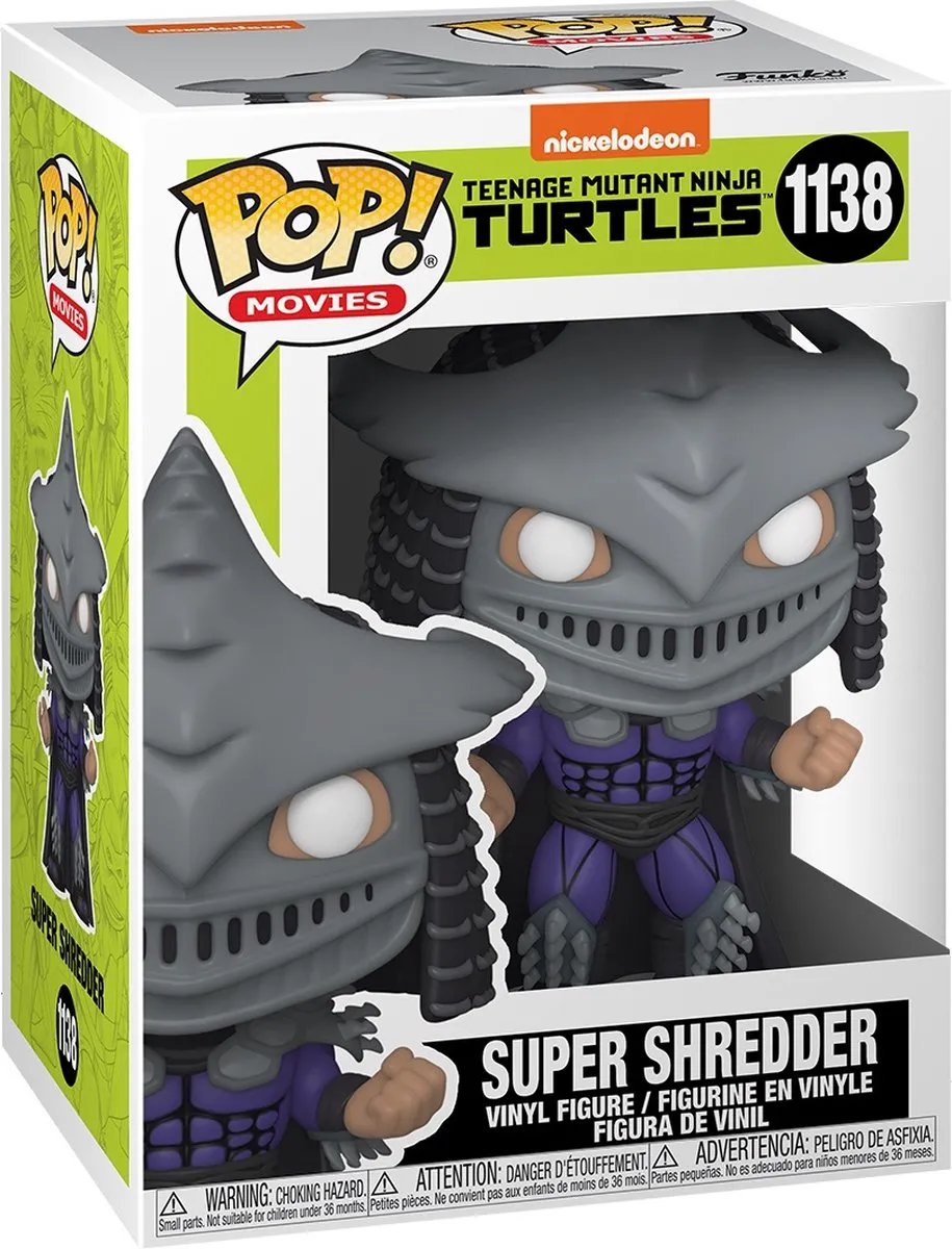 Funko Teenage Mutant Ninja Turtles POP! Movies Super Shredder 56518 - 9cm