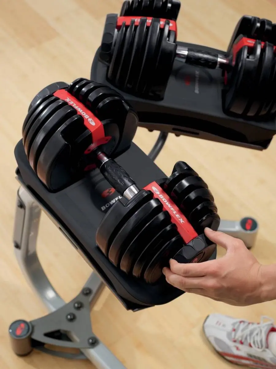 Bowflex SelectTech 552i Verstelbare Dumbbell 24kg - Zwart