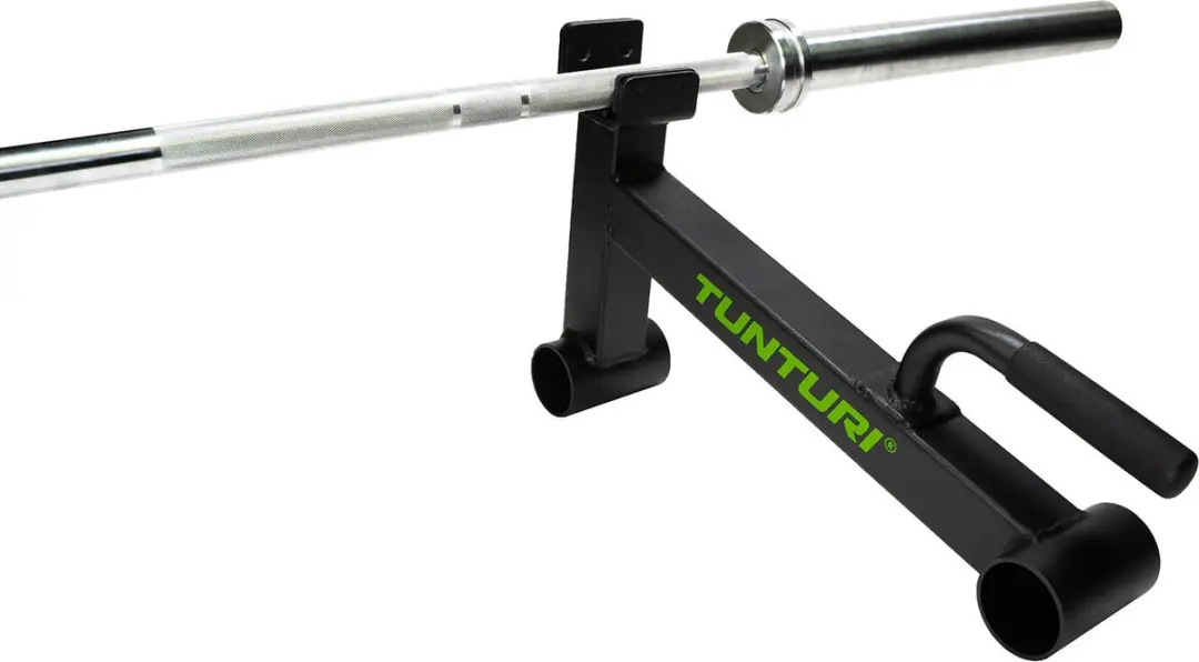 Tunturi Mini Deadlift Jack voor Olympic Barbell - 31cm - Zwart