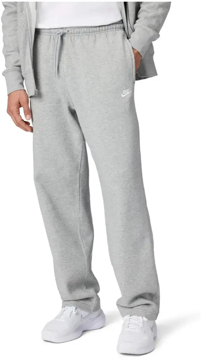 Nike Club Fleece Oversized Joggingbroek Grijs - XL