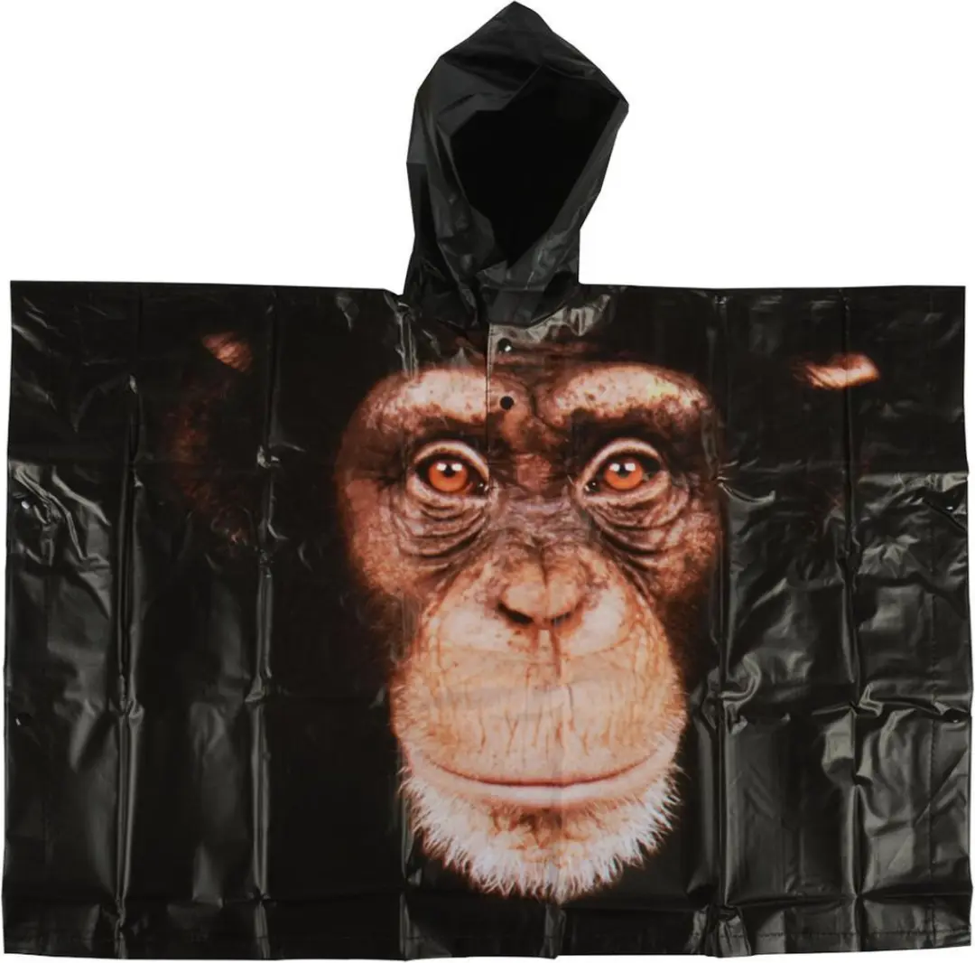 Esschert Design Kinder Regenponcho Aap