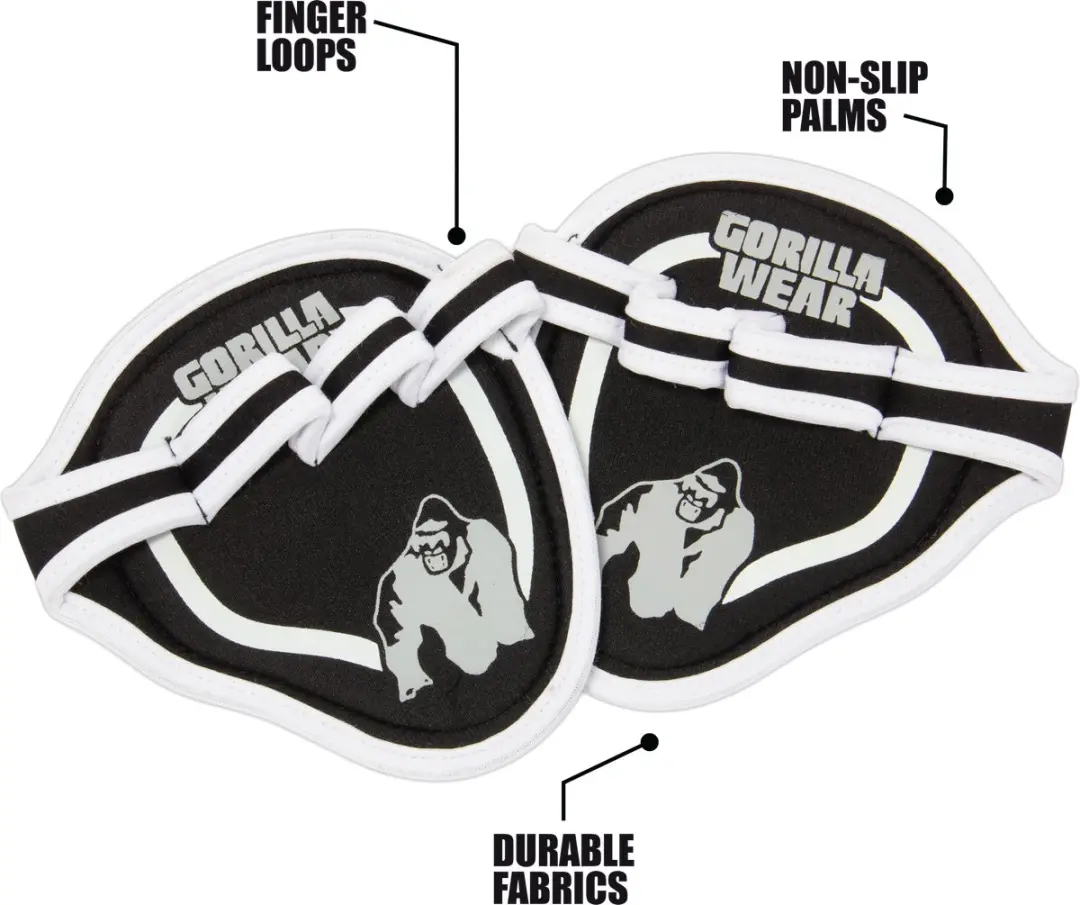 Gorilla Wear Palm Grip Pads - One Size - Grijs