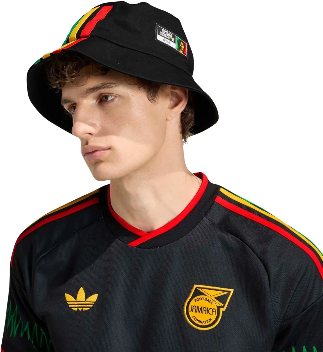 Adidas Jamaica x Bob Marley Uit Shirt KD0957 - Maat S - afbeelding 6 van 6