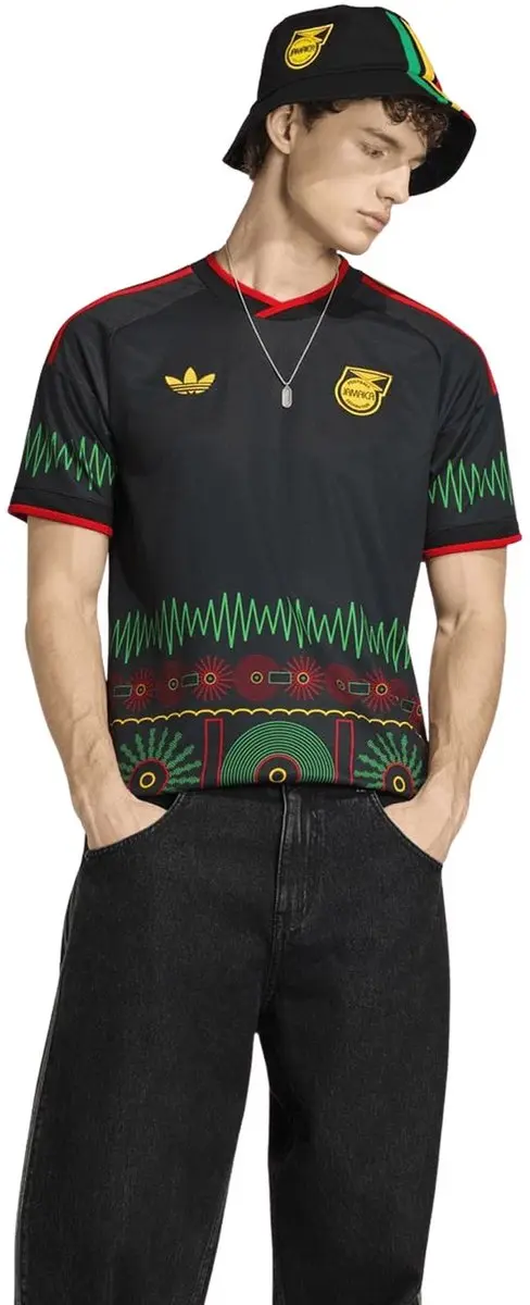 Adidas Jamaica x Bob Marley Uit Shirt KD0957 - Maat S