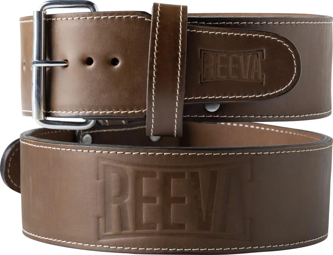 Reeva Bruin Lederen Powerlift Riem XL