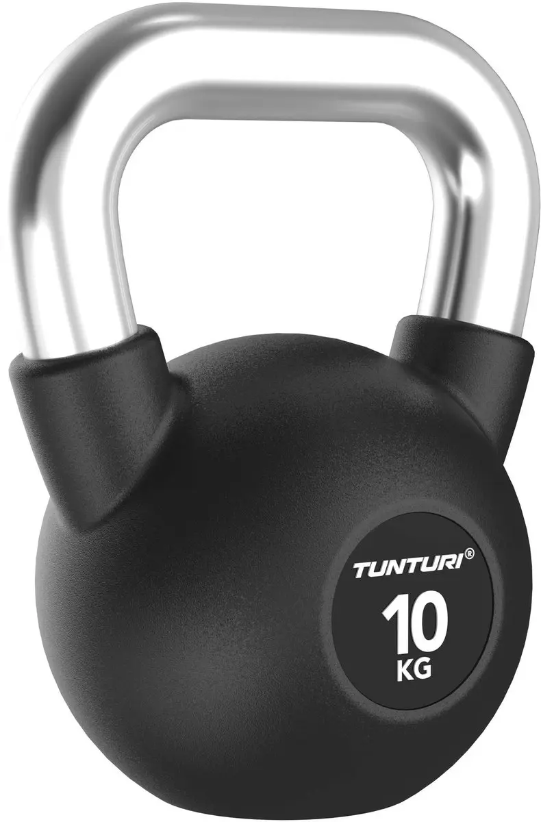 Tunturi Platinum Rubber Kettlebell 10kg