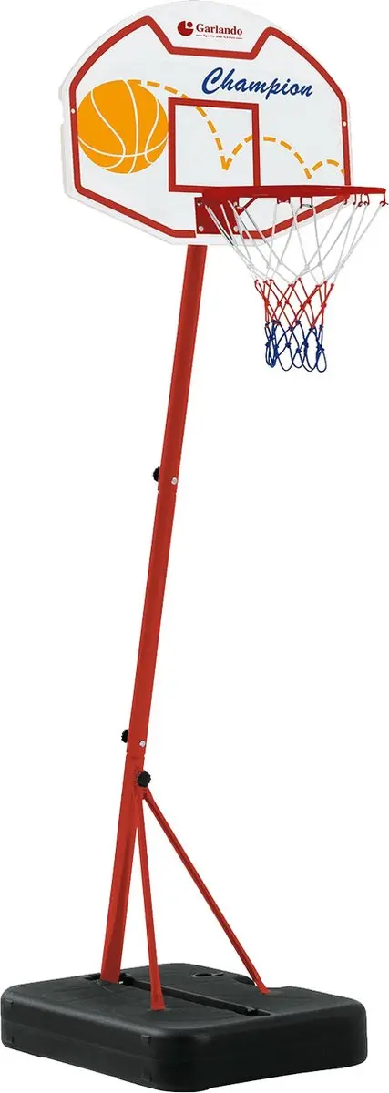 Garlando Phoenix Set Basketbalpaal 165cm - met bal, pomp & koffer