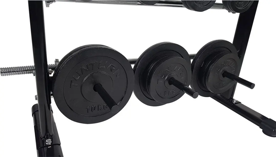 Tunturi Dumbbellrek 30mm - Zwart