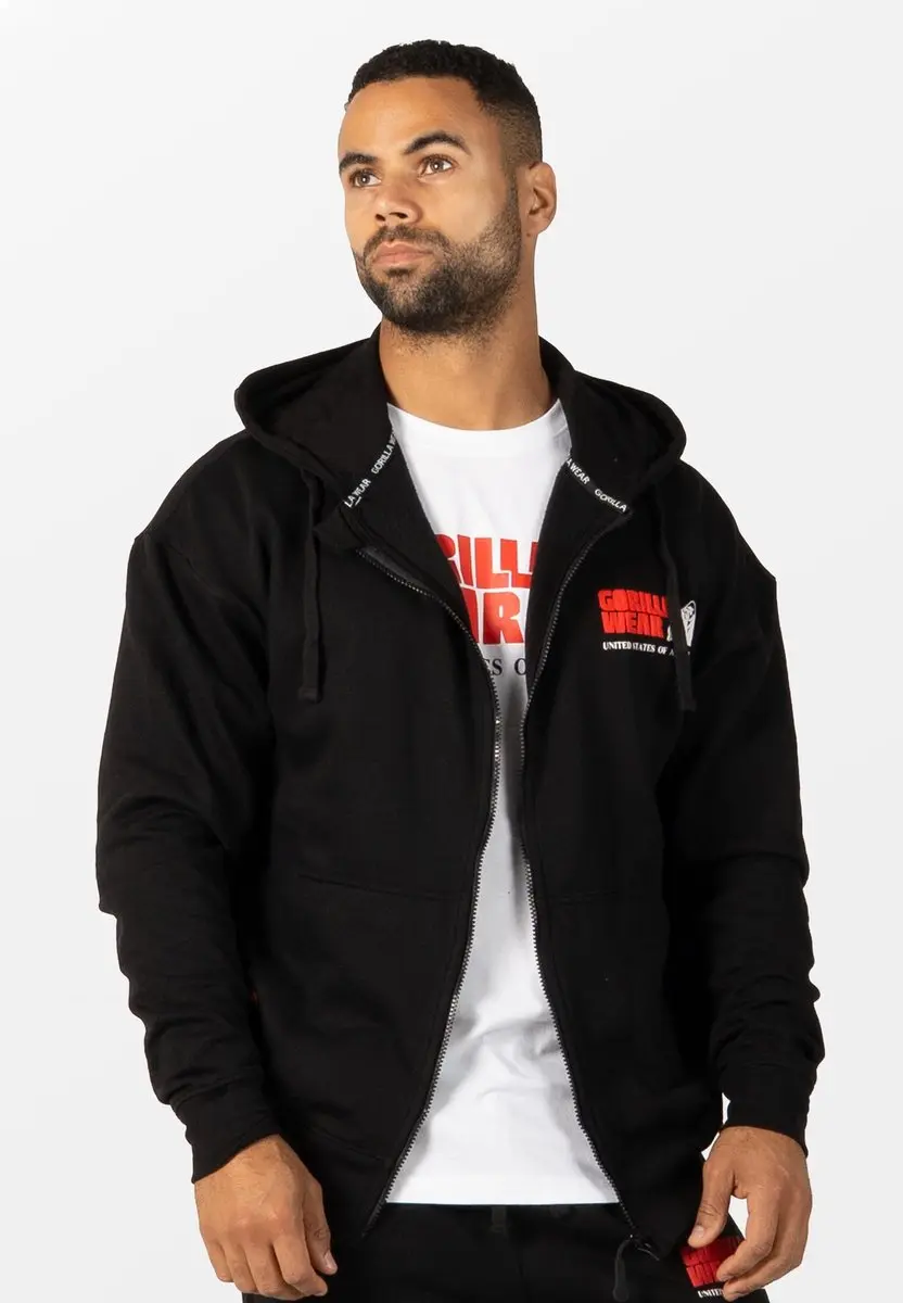 Gorilla Wear Classic Oversized Vest 3XL - Zwart
