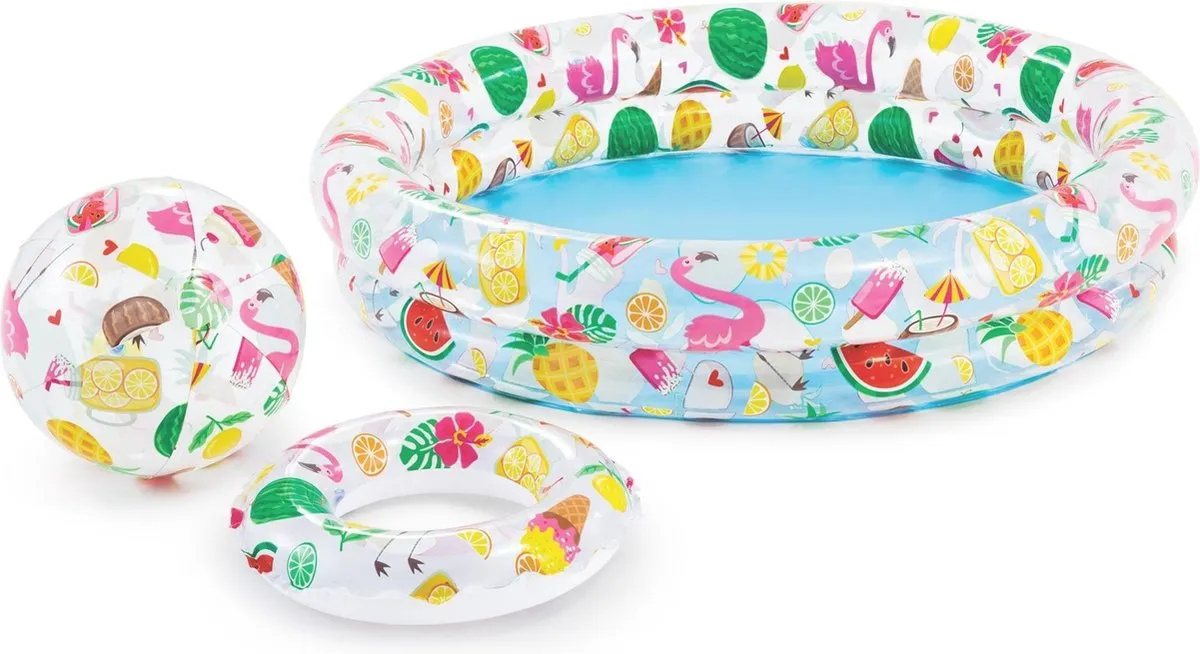 Intex Just So Fruity Zwembadset 3-delig