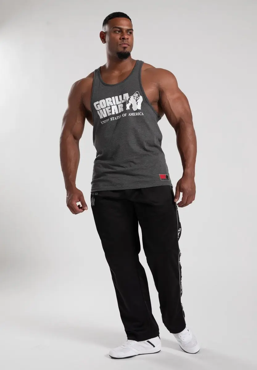 Gorilla Wear Classic Tank Top - Donkergrijs XL - afbeelding 6 van 6