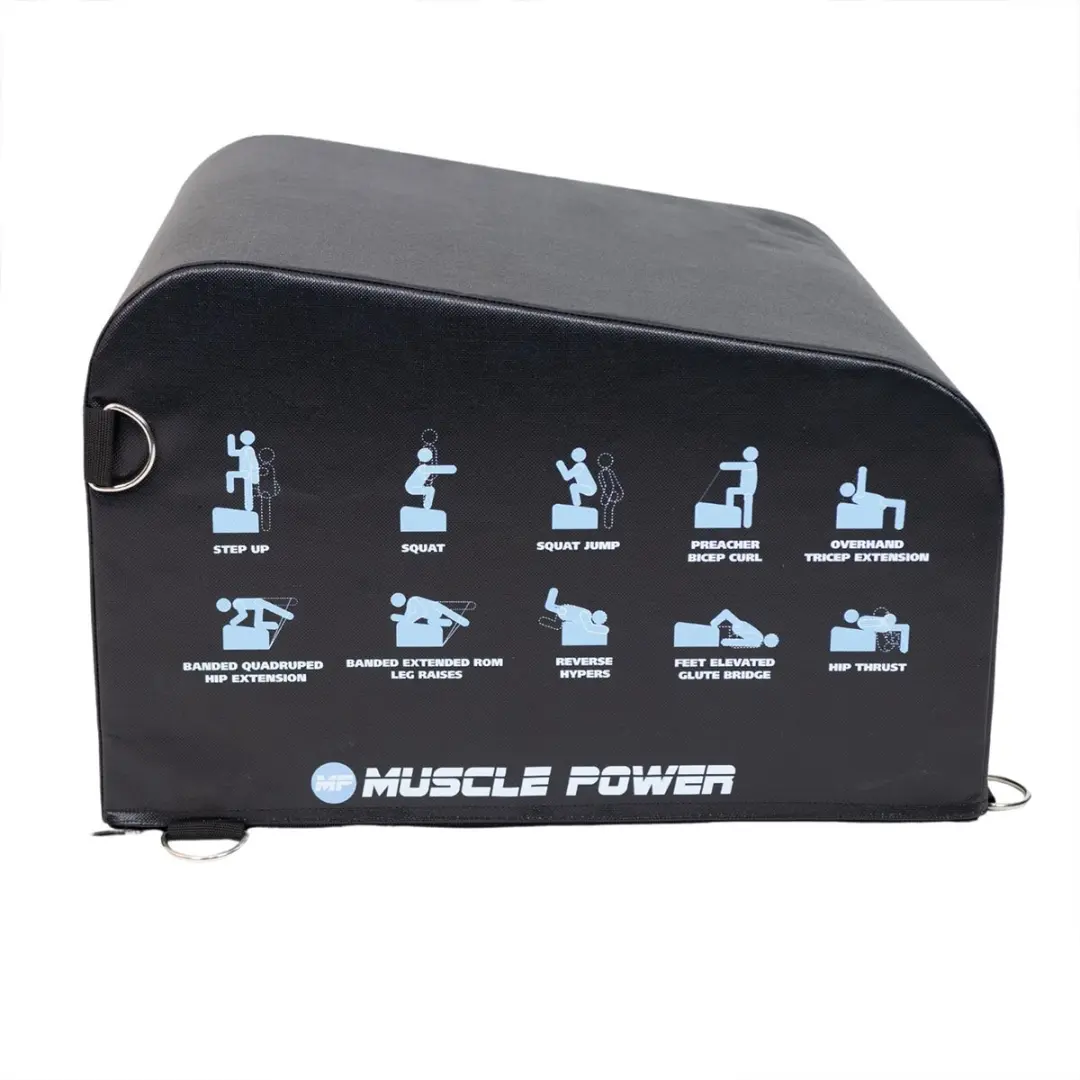 Muscle Power MPOK491 Hip Thrust Box - Zwart