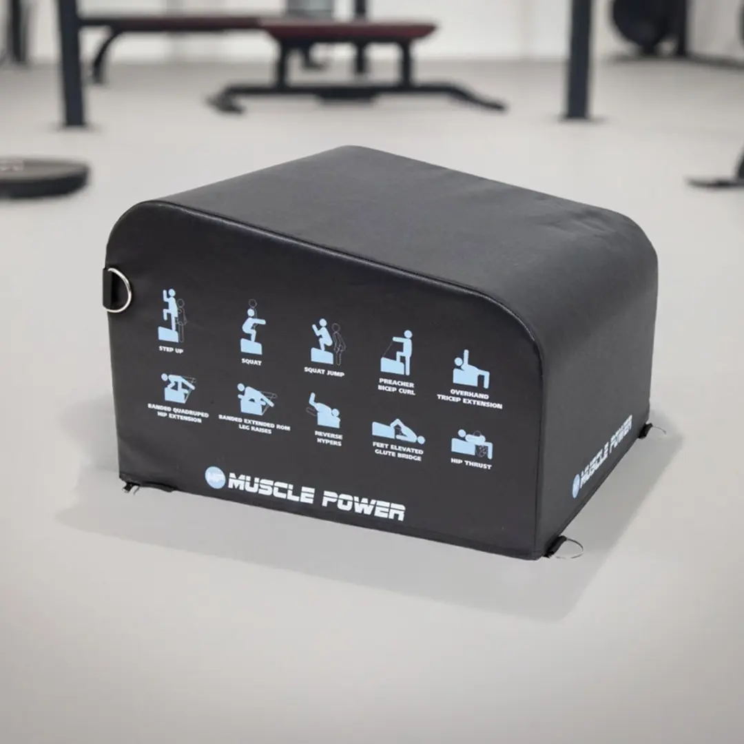 Muscle Power MPOK491 Hip Thrust Box - Zwart - afbeelding 6 van 6