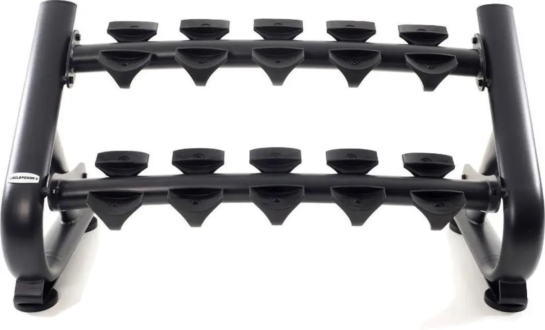 Muscle Power Luxe Dumbbelrek - 1 Stuk - Matzwart