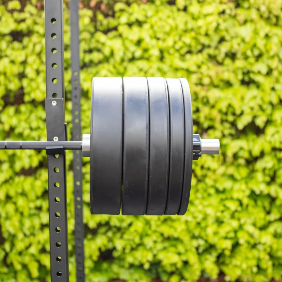 Muscle Power MP3026 Ol High Black Bumper Plate 15kg