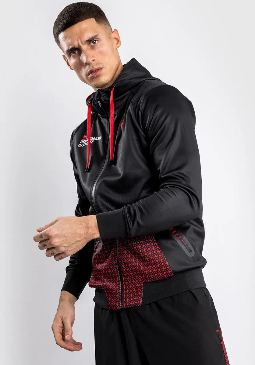 UFC Performance Institute Hoody - XXL - Zwart Rood