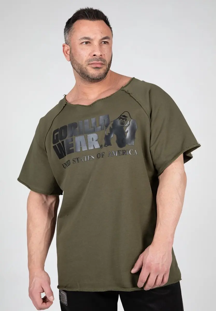 Gorilla Wear Classic Workout Top - Legergroen 2XL/3XL