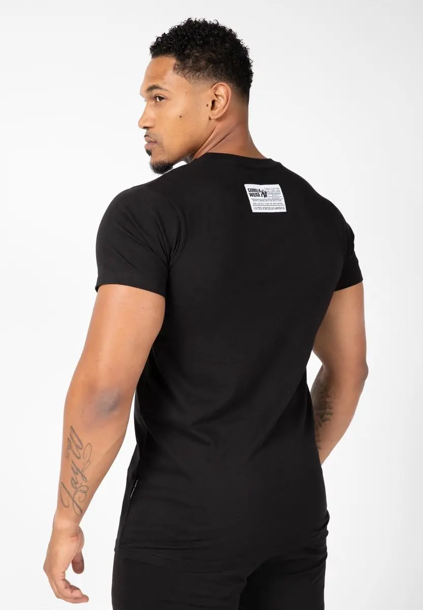 Gorilla Wear Classic T-shirt M - Zwart/Goud