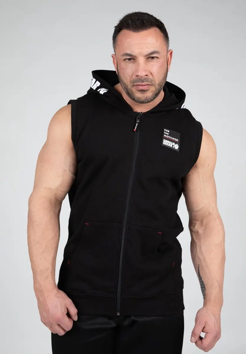 Gorilla Wear Milwaukee S/L Zipped Hoodie M
