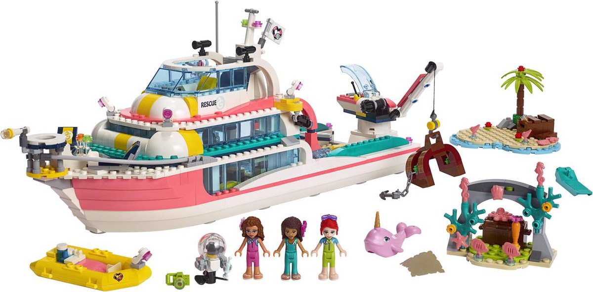 LEGO Friends Reddingsboot - 41381