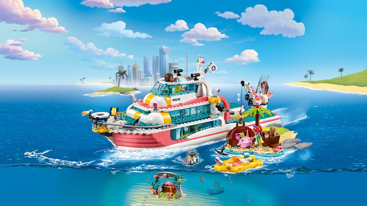 LEGO Friends Reddingsboot - 41381