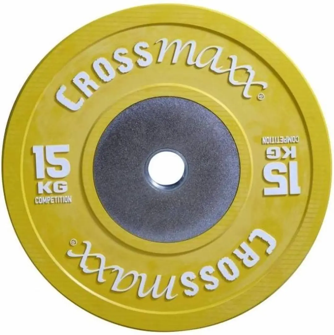 LifeMaxx Crossmaxx Competition Bumper Plate 50mm 15kg