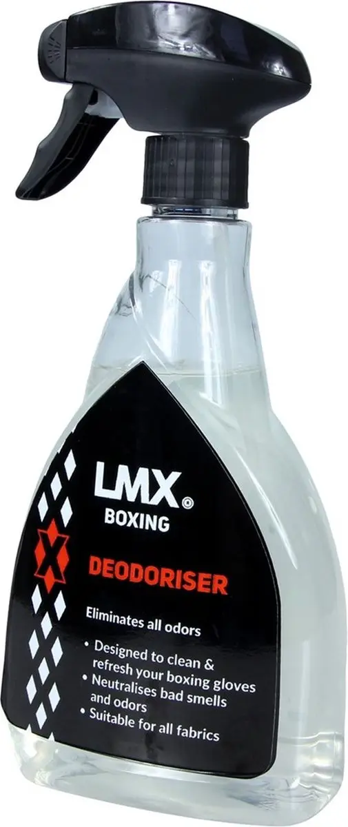 LifeMaxx LMX Boxing Deodoriser Spray 500ml - Zwart