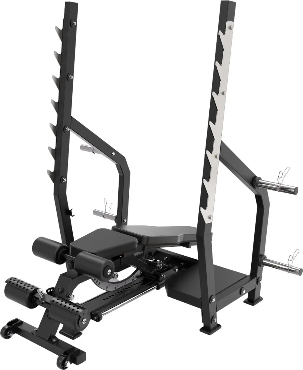 Toorx Professional WBX-3900 Halterbank - 50mm - Zwart/Chroom