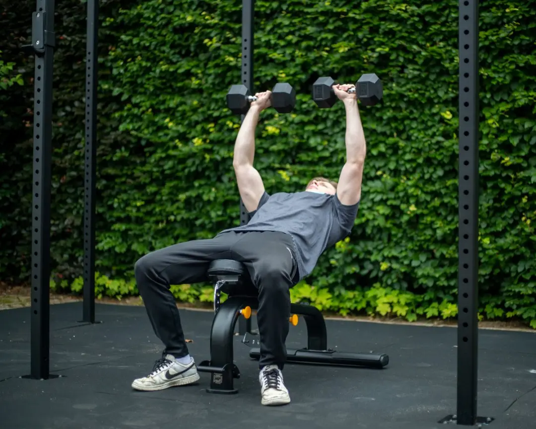 Muscle Power Verstelbare Trainingsbank - Zwart