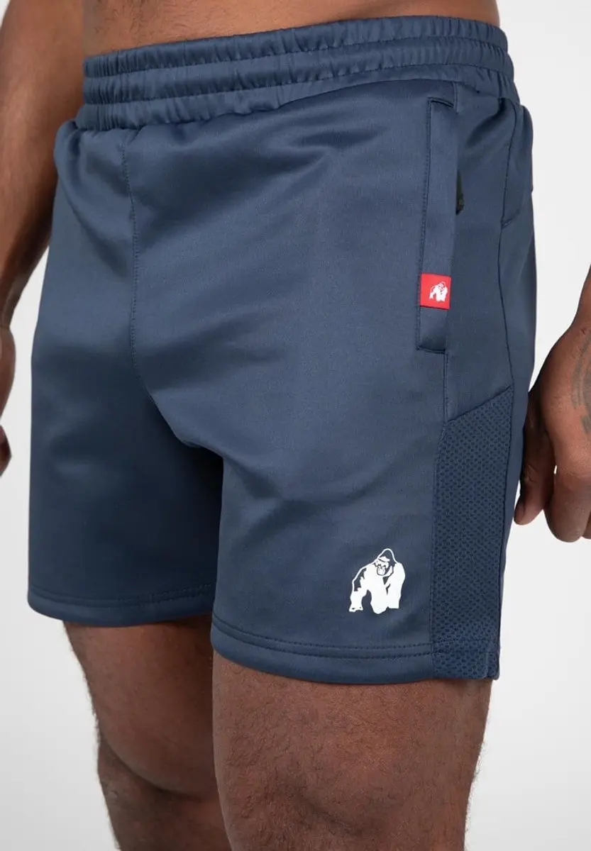 Gorilla Wear Tennessee Track Shorts S - Marineblauw