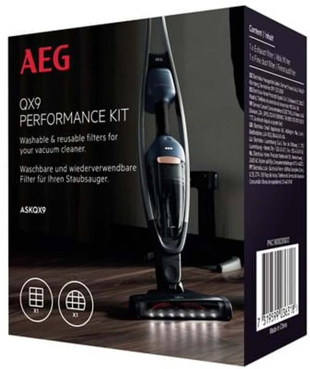 AEG QX9 Steelstofzuiger Filter - 9009230922 - 2 Stuks