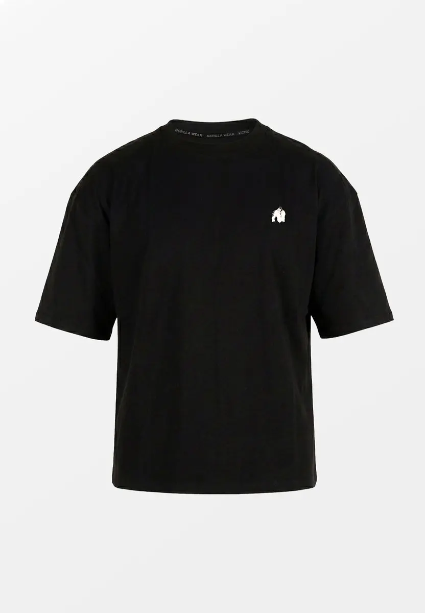 Gorilla Wear Kingston Oversized T-shirt - Zwart S