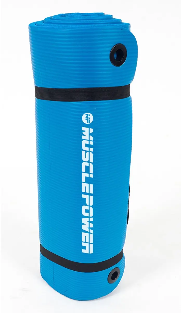 Muscle Power Gymnastiekmat MP1454 - 190x60cm - Blauw