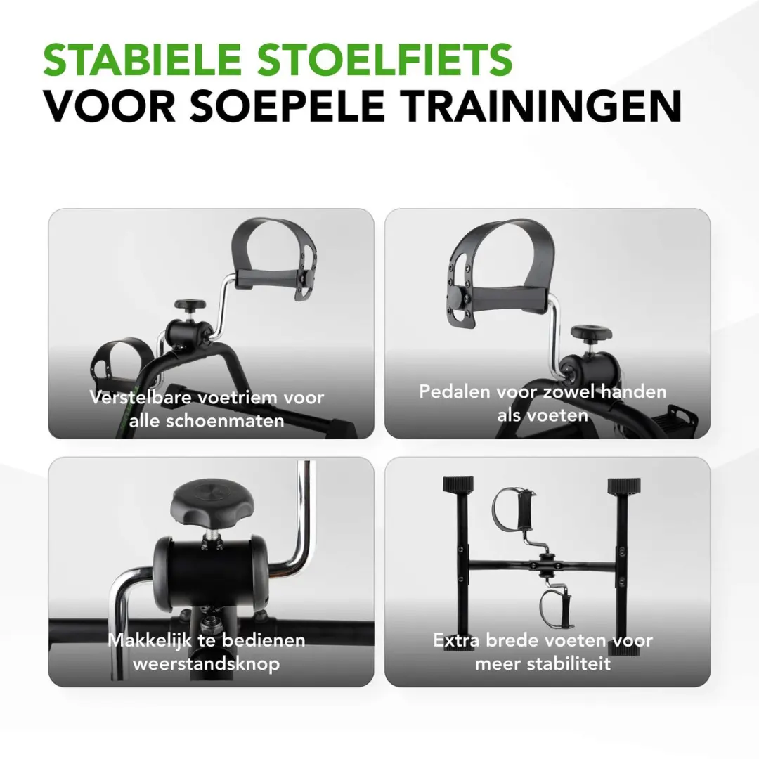 Tunturi Mini Bike Basic Stoelfiets - Zwart