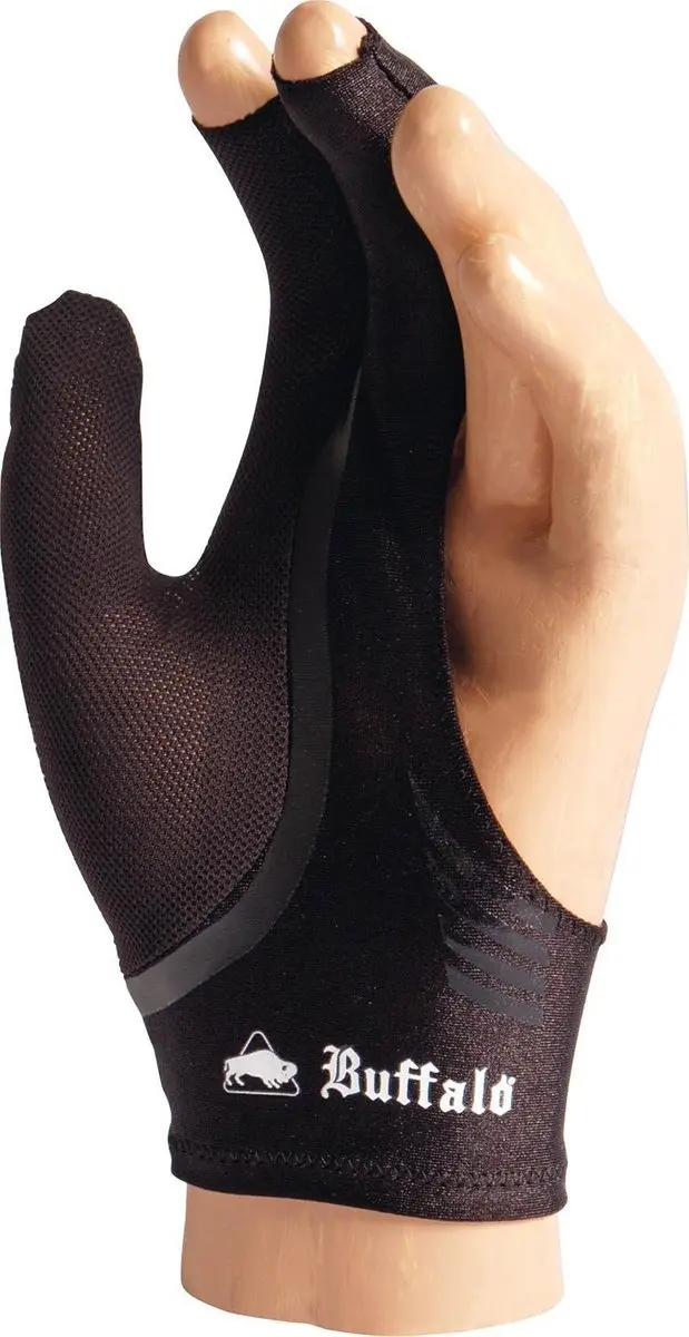 Buffalo Reversible Biljarthandschoen XL - Zwart
