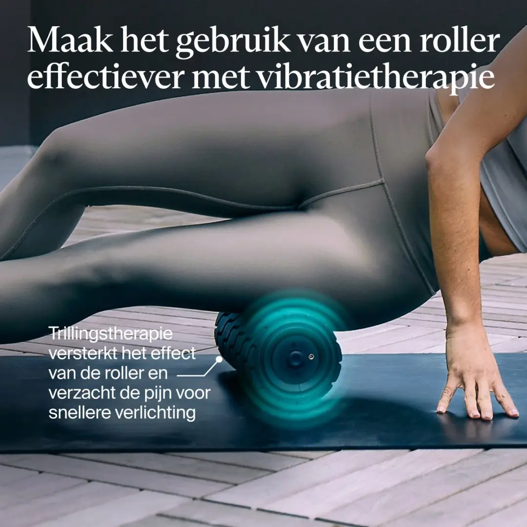 Therabody Wave Roller Slimme Vibrerende Massage Roller 30cm - Transparent