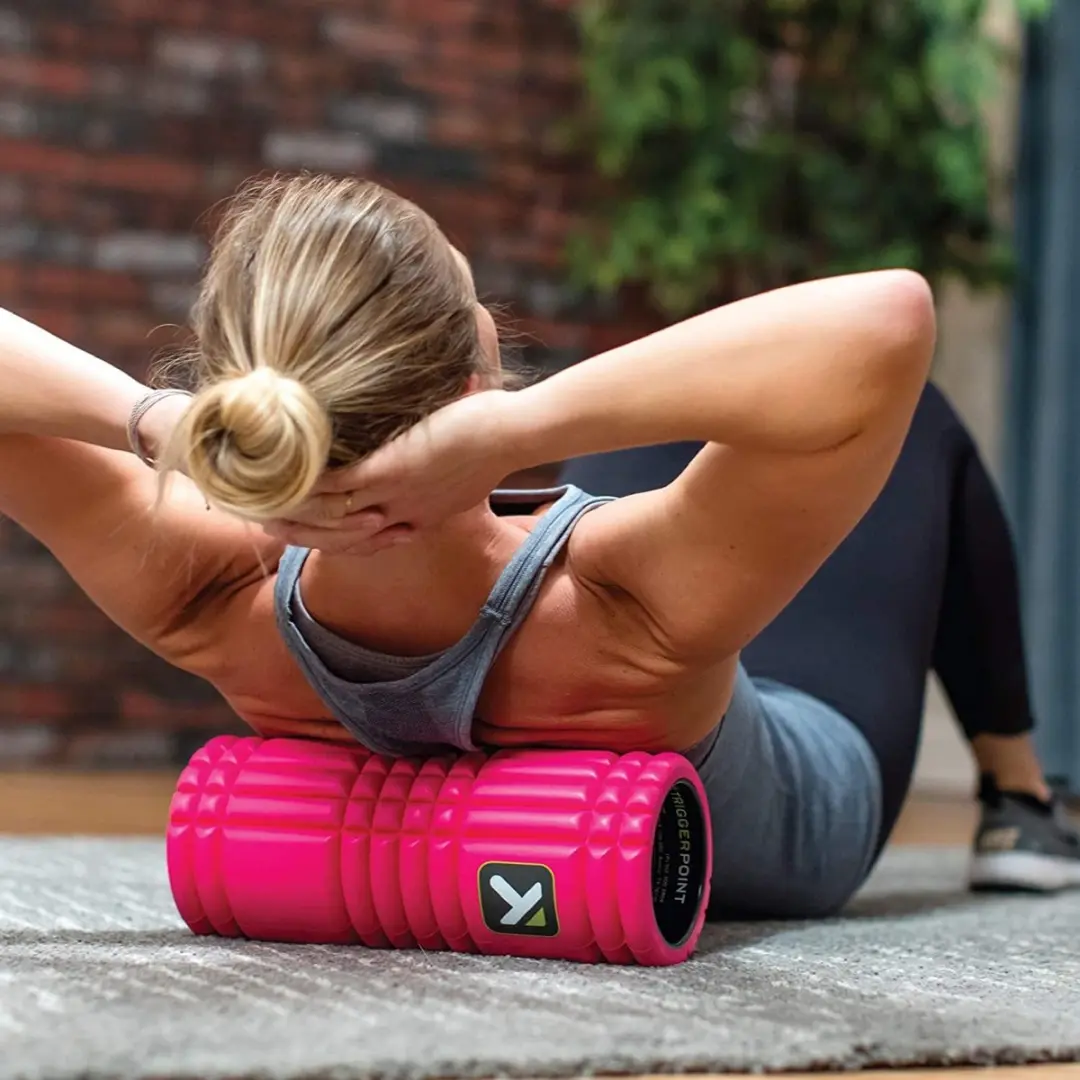 TriggerPoint The Grid 1.0 Foam Roller 33cm - Roze