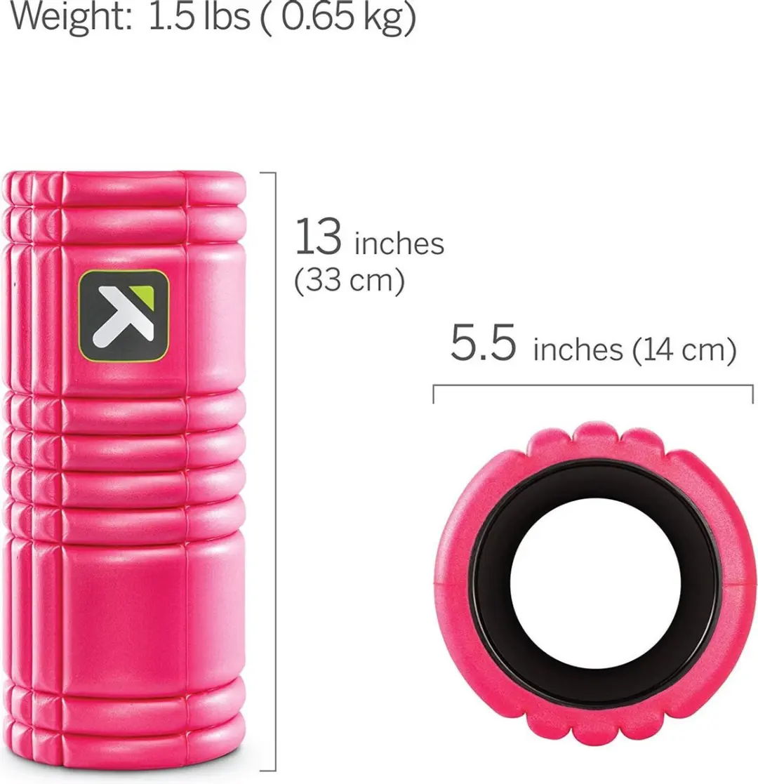 TriggerPoint The Grid 1.0 Foam Roller 33cm - Roze